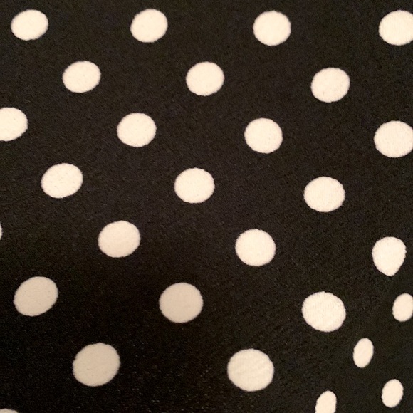 Soprano A-line black with white dots skirt - Picture 4 of 7